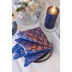Havi Olivia blue silver napkin 20 pcs