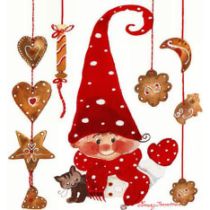 Havi Tonttupoika lautasliina