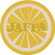 Vallila Sitrus round carpet