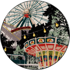 Vallila Lintsi round carpet