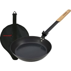 Muurikka folding carbon steel camping pan