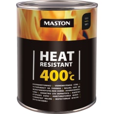 Maston 400C black 1l heat resistant paint