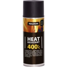 Maston COLORmix kuumakesto 400C musta 400 ml spraymaali