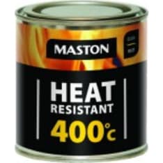 Maston COLORmix kuumakesto 400C musta 250 ml maali