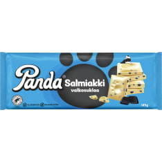 Panda liquorice white chocolate bar 145g