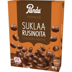 Panda Suklaarusinoita 80 g karkkirasia