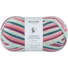 Novita 7 Veljestä Raita 100g lanka