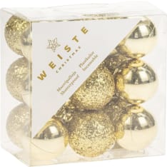 Weiste 18 kpl joulupallosetti