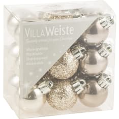 Weiste 18 kpl joulupallosetti