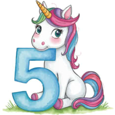 Johan Unicorn Number Magnet