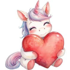 Johan Unicorn Magnet