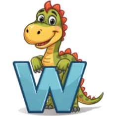 Johan Dinosaur Letter Magnet