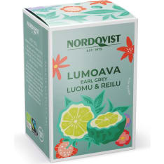 Nordqvist Lumoava Earl Grey Luomu 20x1,75g Black Tea