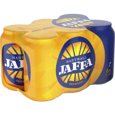 Hartwall Jaffa Appelsiini 0,33 l 6-pack Soft Drink