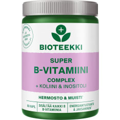 Bioteekin Super-B 60 kaps. vitamiinivalmiste