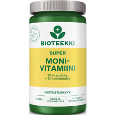 Bioteekin Super Monivitamiini 60 kaps ravintolisä