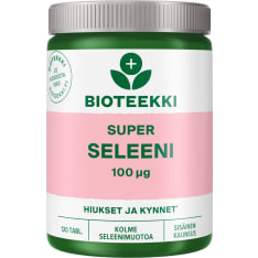 Bioteekin Super Seleeni 120 tabl. ravintolisä