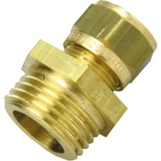 Opal male straight push connector