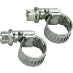 Opal 2 pcs galvanized hose clamp