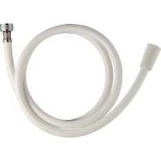 Opal 150 cm plastic white shower hose