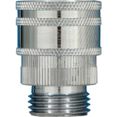 Opal PR02 1/2" chrome-plated male quick connector housing