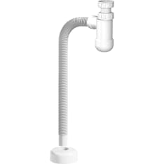 Opal 1 1/4 white bottle water lock