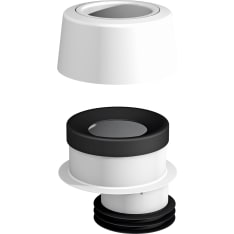 Opal eccentric 30mm toilet cuff