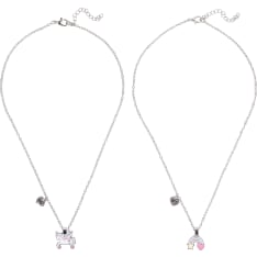 Ibero BFF Unicorn kids 2pcs necklace