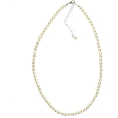 Ibero glass bead short necklace