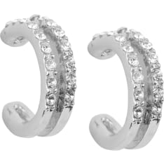 Ibero Earrings hoop silver