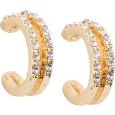 Ibero Earrings hoop gold