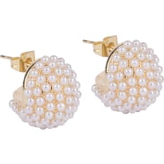 Ibero Pearl ball earrings