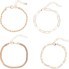 Ibero gold 3-piece bracelet set