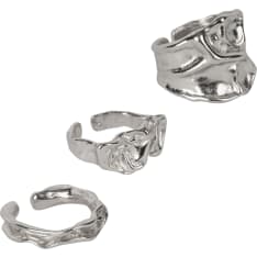Ibero Silver 3pcs ring set