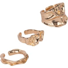 Ibero Gold 3pcs ring set