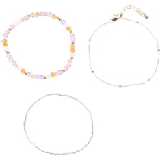 Ibero Pearl pastel 3pcs bracelet set