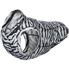 Rukka Pets Zebra black dog t-shirt