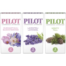 Pilot 2-pack ilmanraikastaja