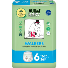 Muumi Baby koko 6 12-20 kg 36 kpl housuvaippa
