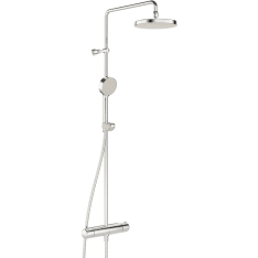 Oras Nova 7402 rain shower faucet with hand shower