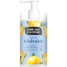 Lemon Juice and Glycerine 250ml kevyt käsivoide pumppupullo
