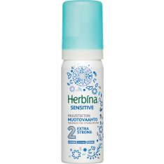 Herbina Sensitive 200 ml unscented extra strong foam