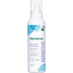 Herbina Sensitive 200 ml unscented extra strong foam