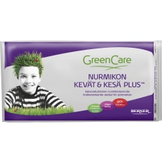GreenCare Nurmikon Kevät&Kesä Plus nurmikkolannoite