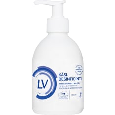 LV 300 ml käsidesinfiointigeeli EN 14476 Noro