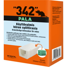 342 Syöttirasia 4kpl, á 25g palasyötti