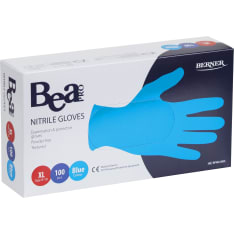 Bea Pro blue 100 st nitrile gloves