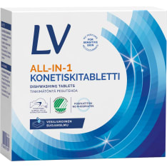 LV All-In-One 40 pc dishwasher tablet