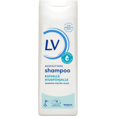 LV kuivalle hiuspohjalle 250 ml shampoo