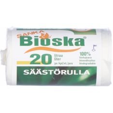 Sanka-bioska 20 l 30 kpl biojätepussi